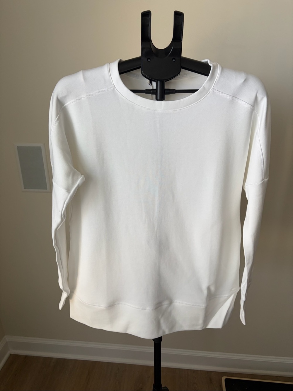 NWT Adidas Golf Go-To Crew Sweatshirt White L